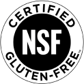 Certified NSF Gluten-Free